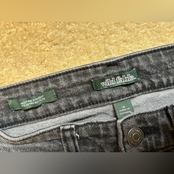 Wild Fable High Rise Straight Jeans - Picture 3 of 3